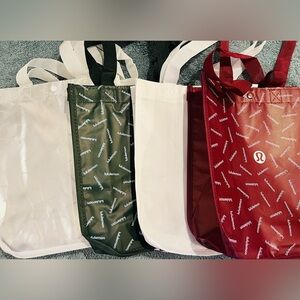 4 Lululemon Tote bags
